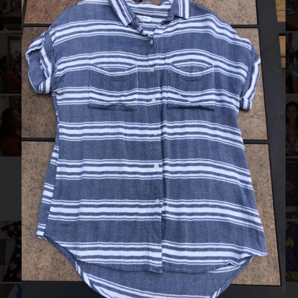 Short sleeve button down shirt